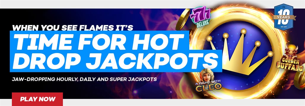 Time for Hot Drop Jackpots